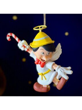 Disney Grolier "Christmas Magic" Pinocchio Angel ornament with original box